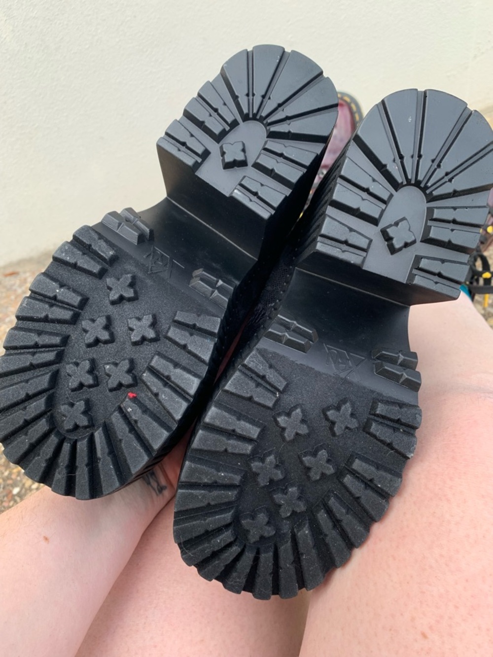 STRANGE CVLT Pandora Fabric Lace Black Boots, 8 - Picture 6 of 16